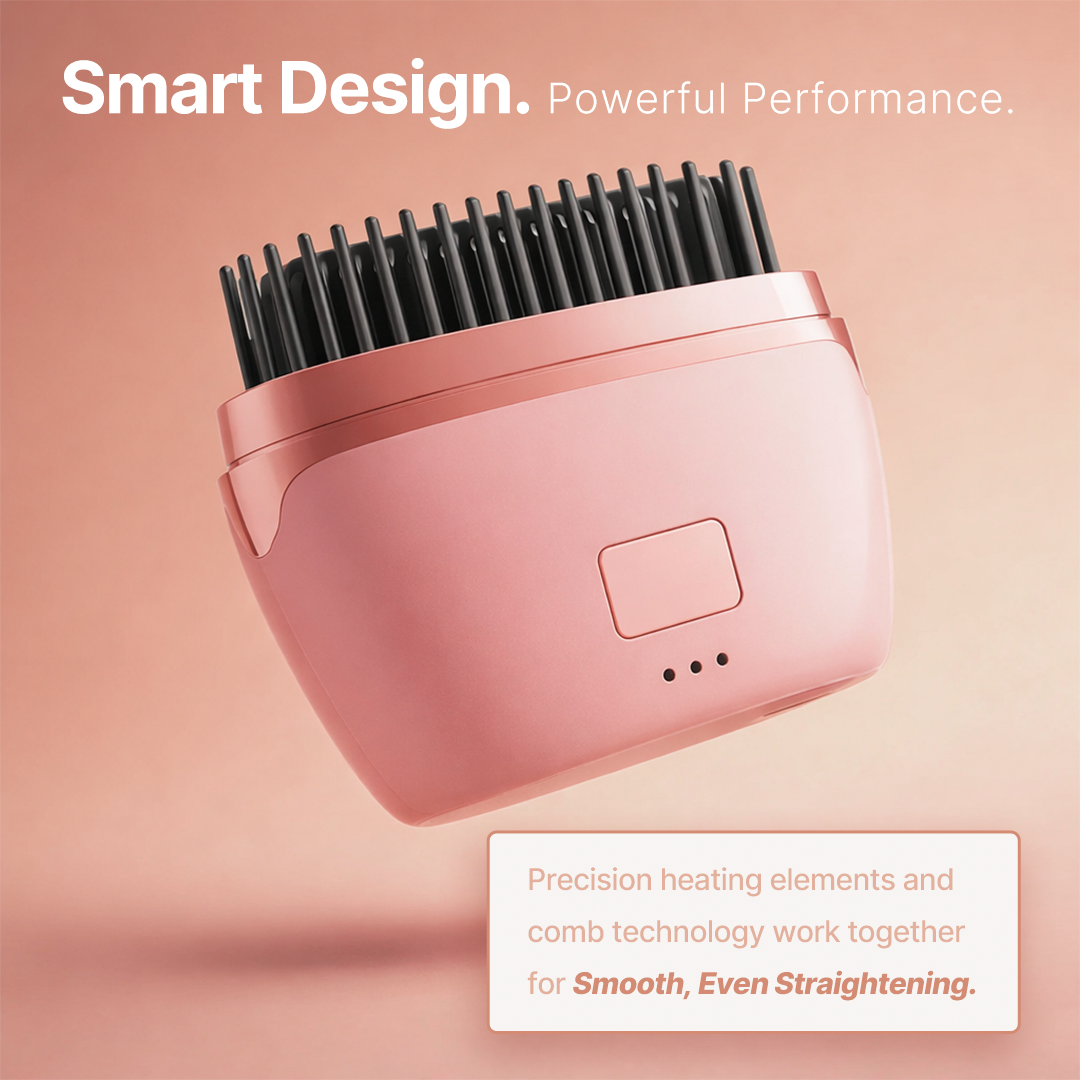 Mini Hair Straightening Comb