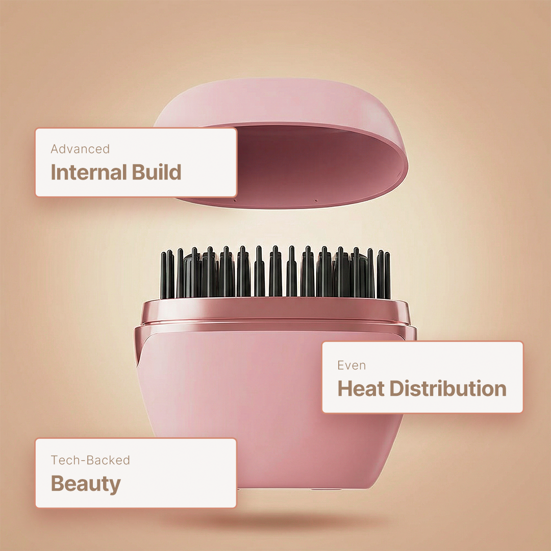 Mini Hair Straightening Comb