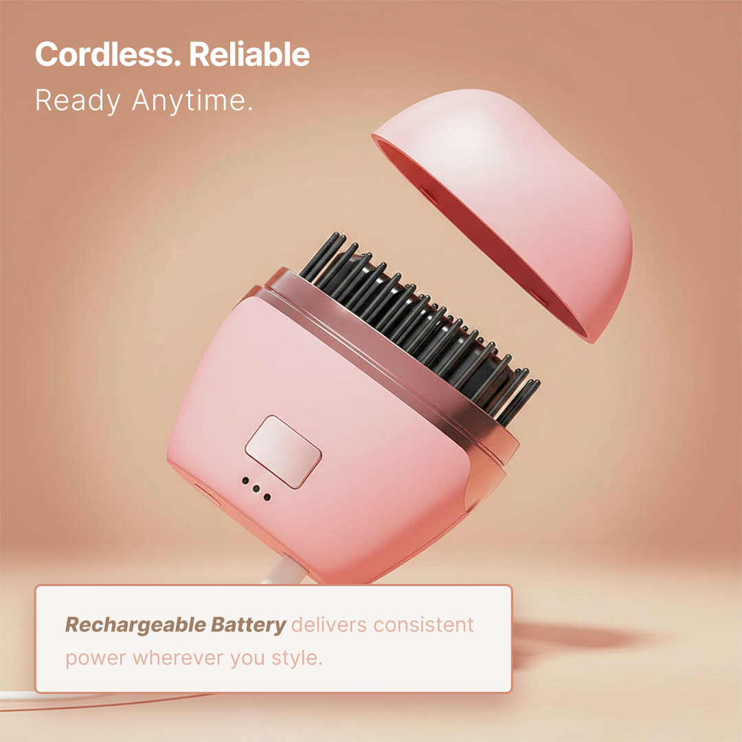 Mini Hair Straightening Comb